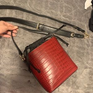 Trendy red bag brand new